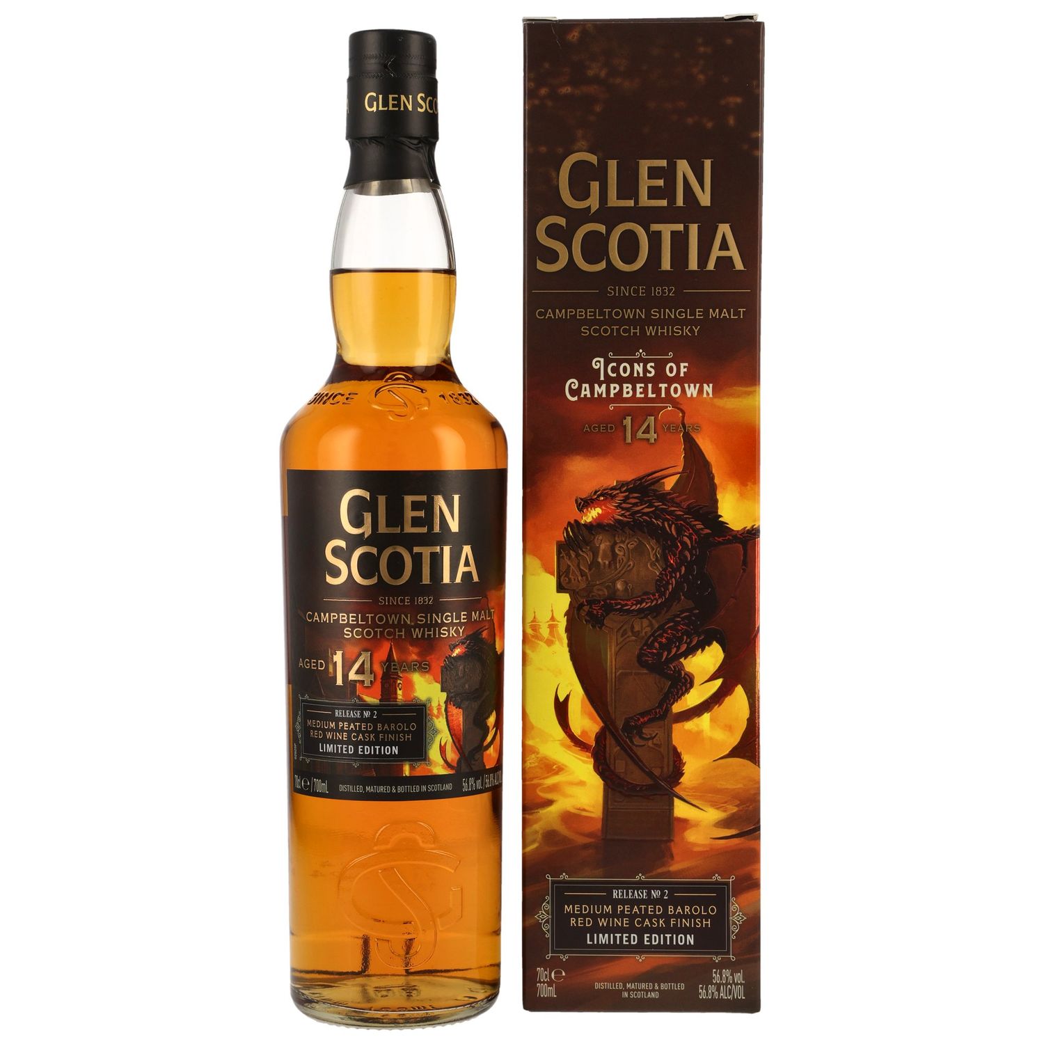 Glen Scotia 14 Jahre - The Dragon Icons Release No.2  -56,8% Glen Scotia 14 Jahre - The Dragon Icons Release No.2  -56,8%