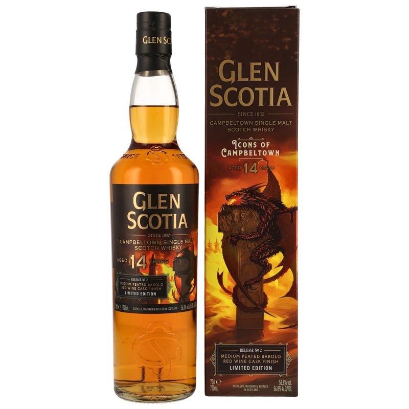 Glen Scotia 14 Jahre - The Dragon Icons Release No.2  -56,8%