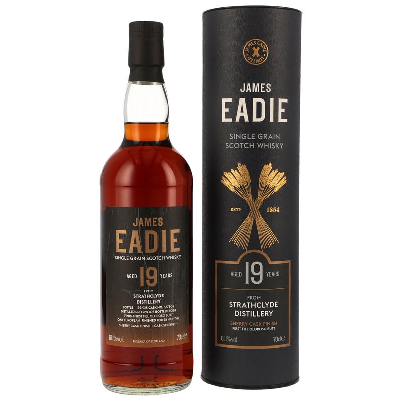 Strathclyde 2005/2024 - 19 Jahre - 1st Fill Oloroso Butt Finish #367502 - James Eadie - 61,1% Strathclyde 2005/2024 - 19 Jahre - 1st Fill Oloroso Butt Finish #367502 - James Eadie - 61,1%