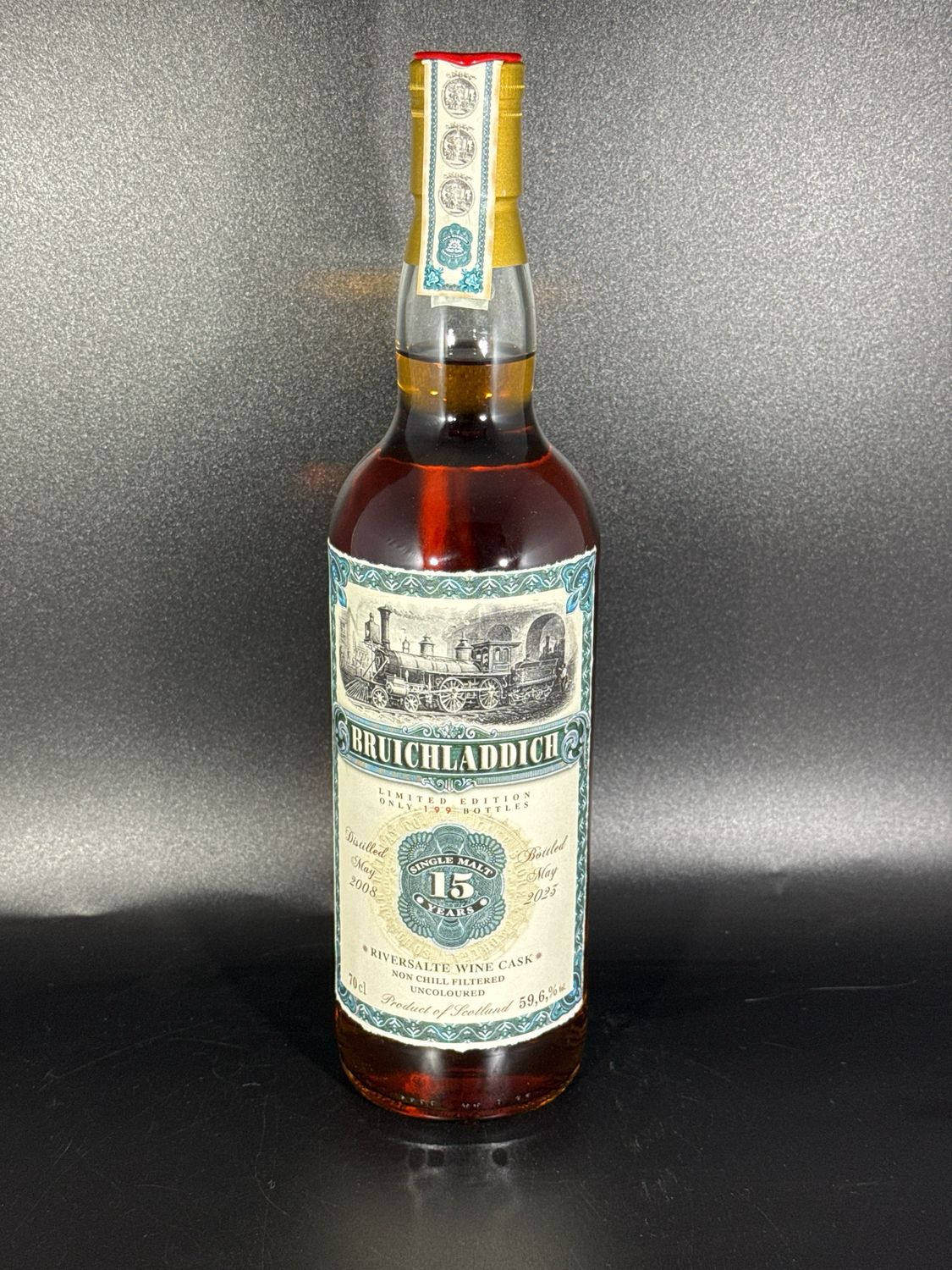 Bruichladdich - 2008/2025 - Jack Wiebers - Riversalte Wine Cask JJ 11232 - 59,6%