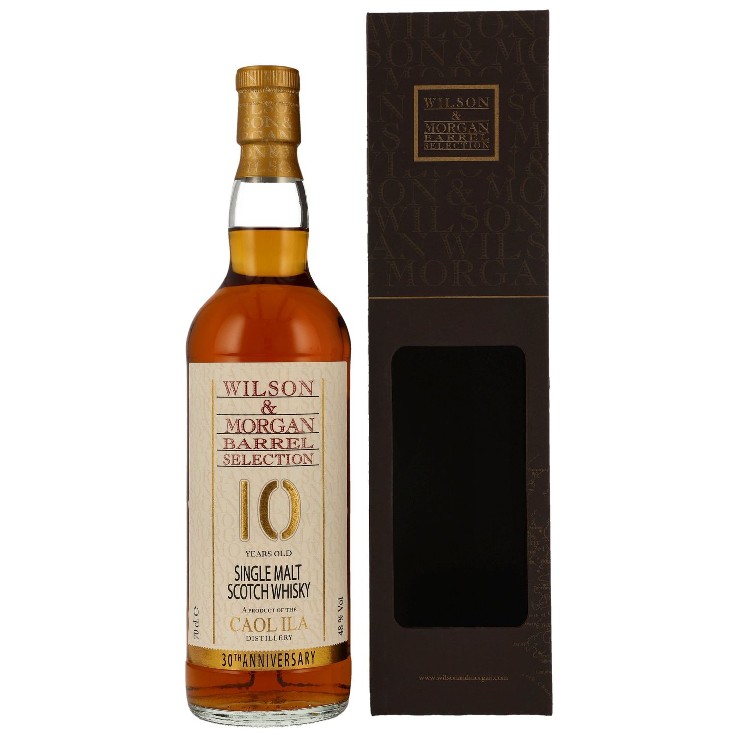 Caol Ila - 2013/2023 - 10 Jahre - 30th Anniversary - Wilson & Morgan - 48%