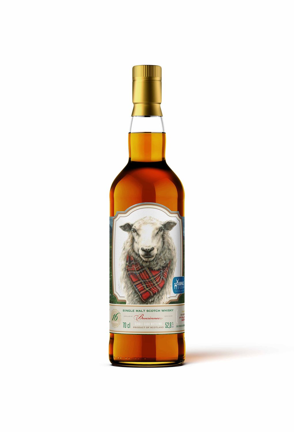 Benrinnes - 16 Jahre - 52,8% - Caskhound - 1. Fill Madeira Finish