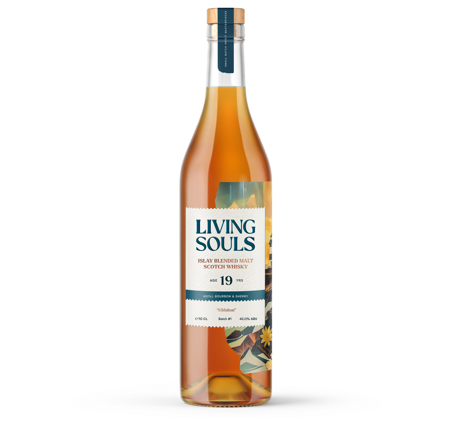 Kildalton Islay Malt 19 Jahre, 42,0 % Cask Strength Living Souls