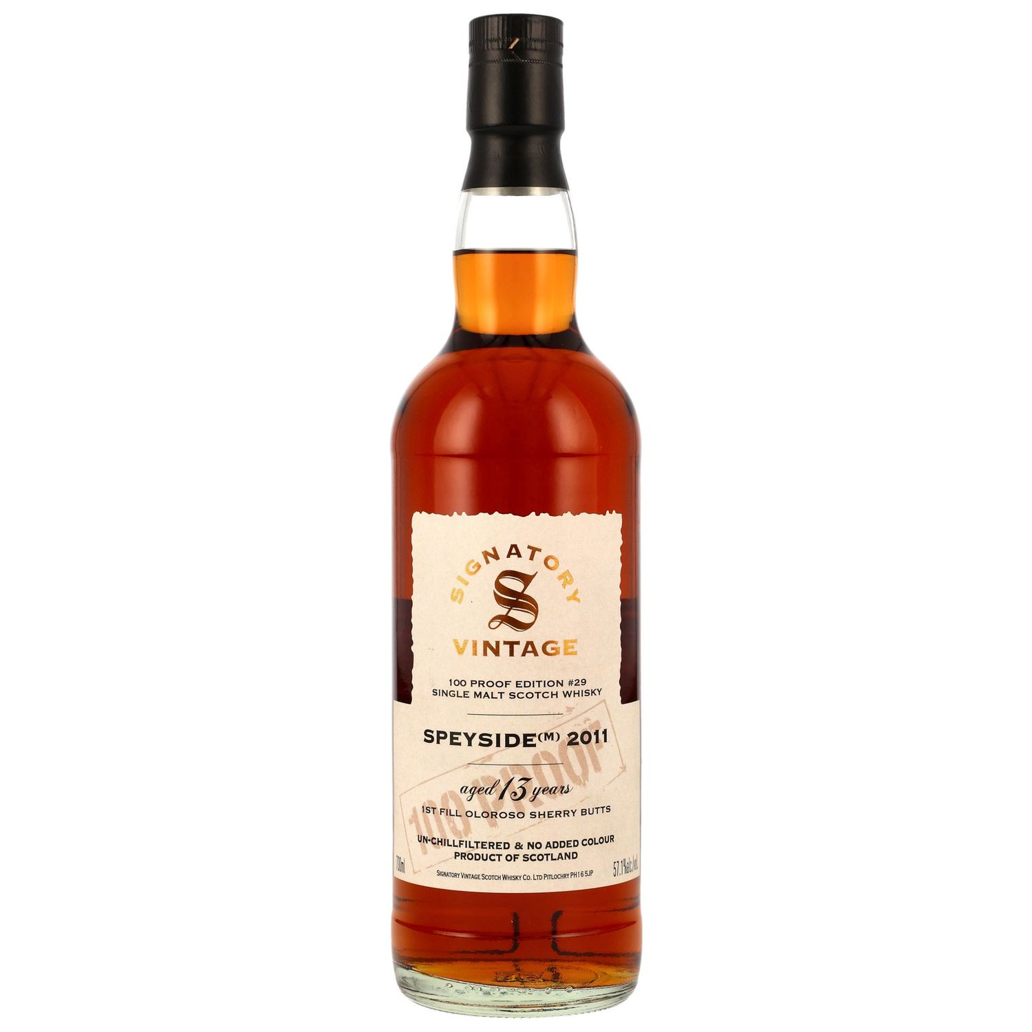 Speyside (M) - 2011/2024 - 13 Jahre - SV 100 Proof #29 - 57,1% - 1. Fill Sherry Speyside (M) - 2011/2024 - 13 Jahre - SV 100 Proof #29 - 57,1% - 1. Fill Sherry