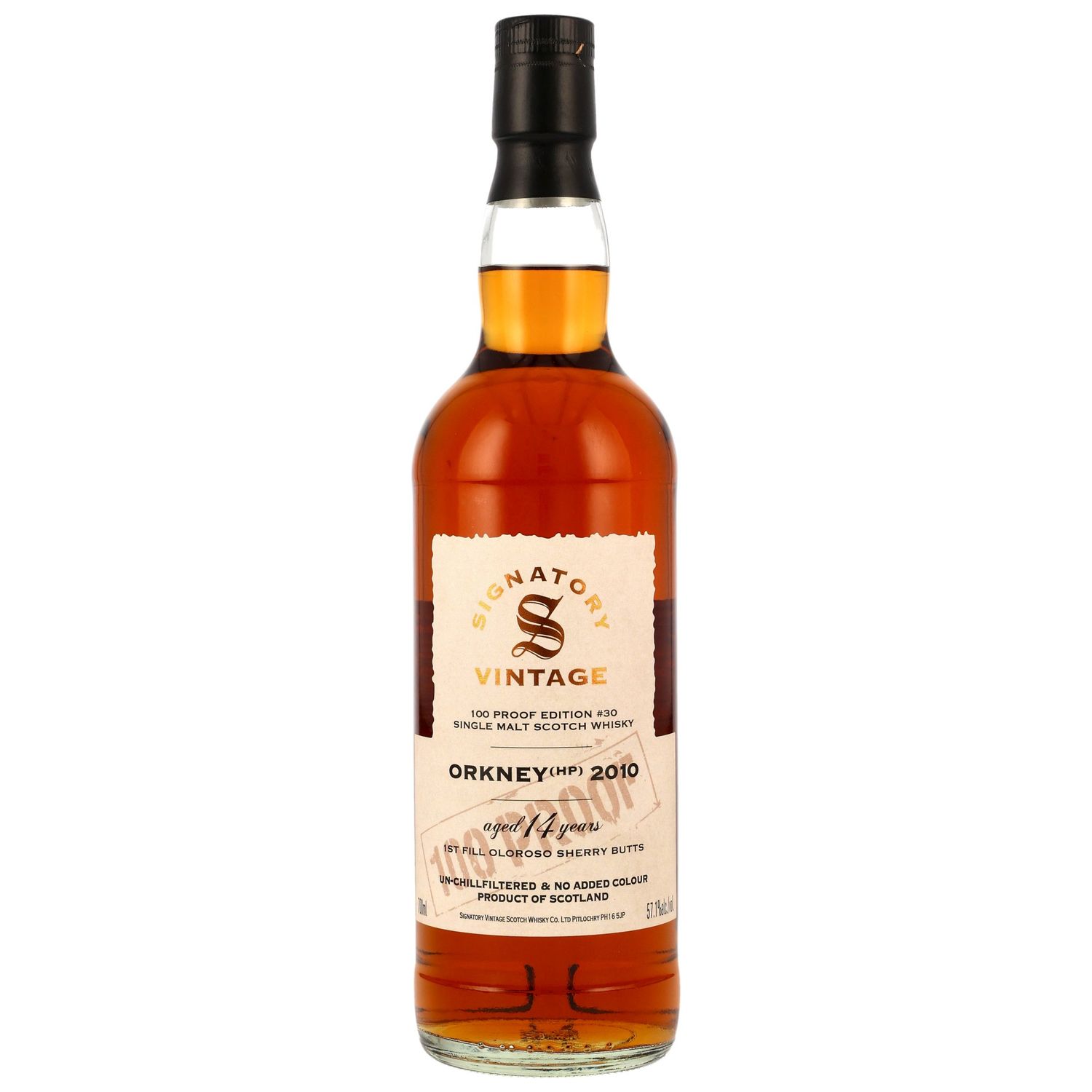 Orkney (HP) 2010/2024 – Peated - 14 Jahre - Signatory 100% #30 - 57,1%