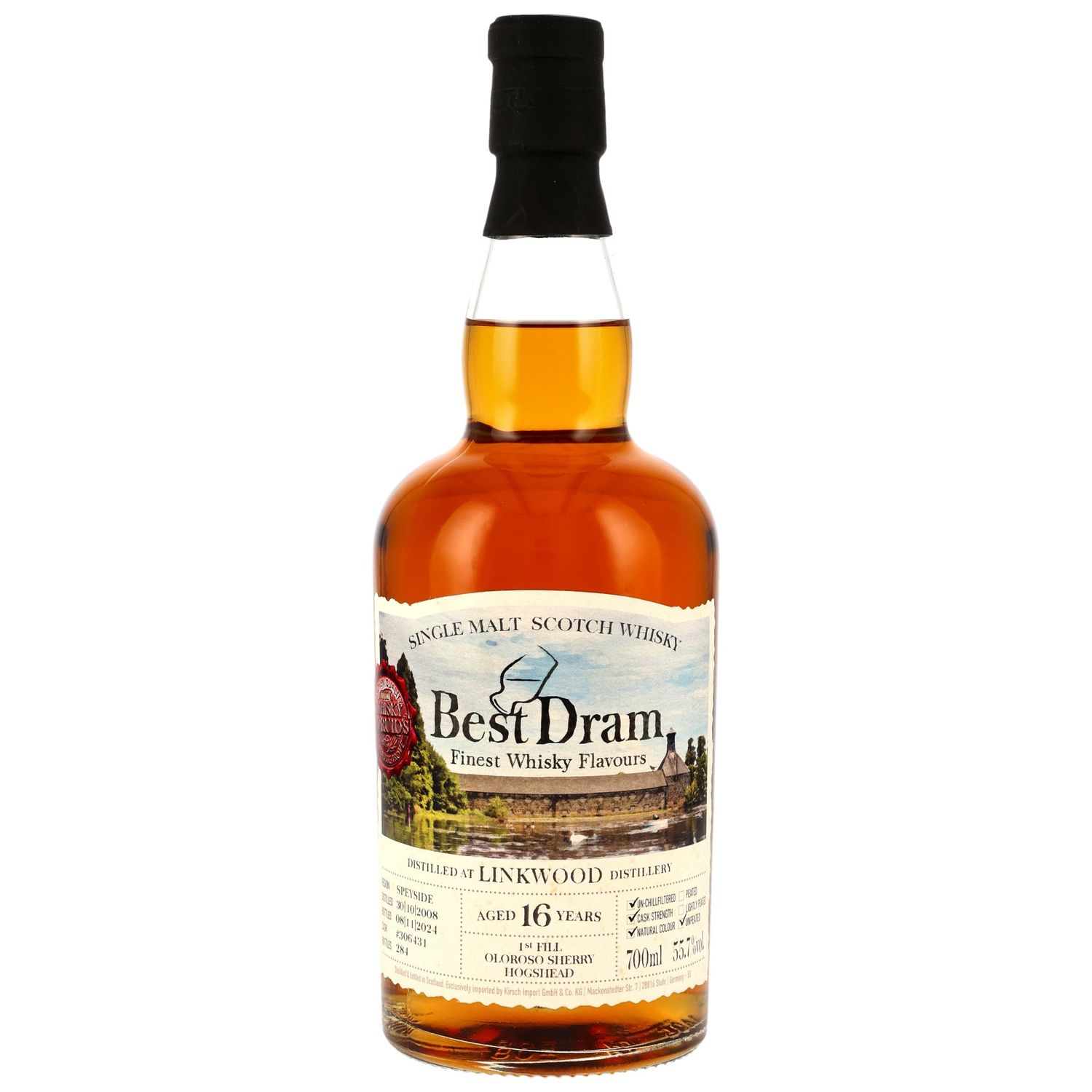 Linkwood - 16 Jahre 2008/2024 - 1. Fill Oloroso - 55,7%