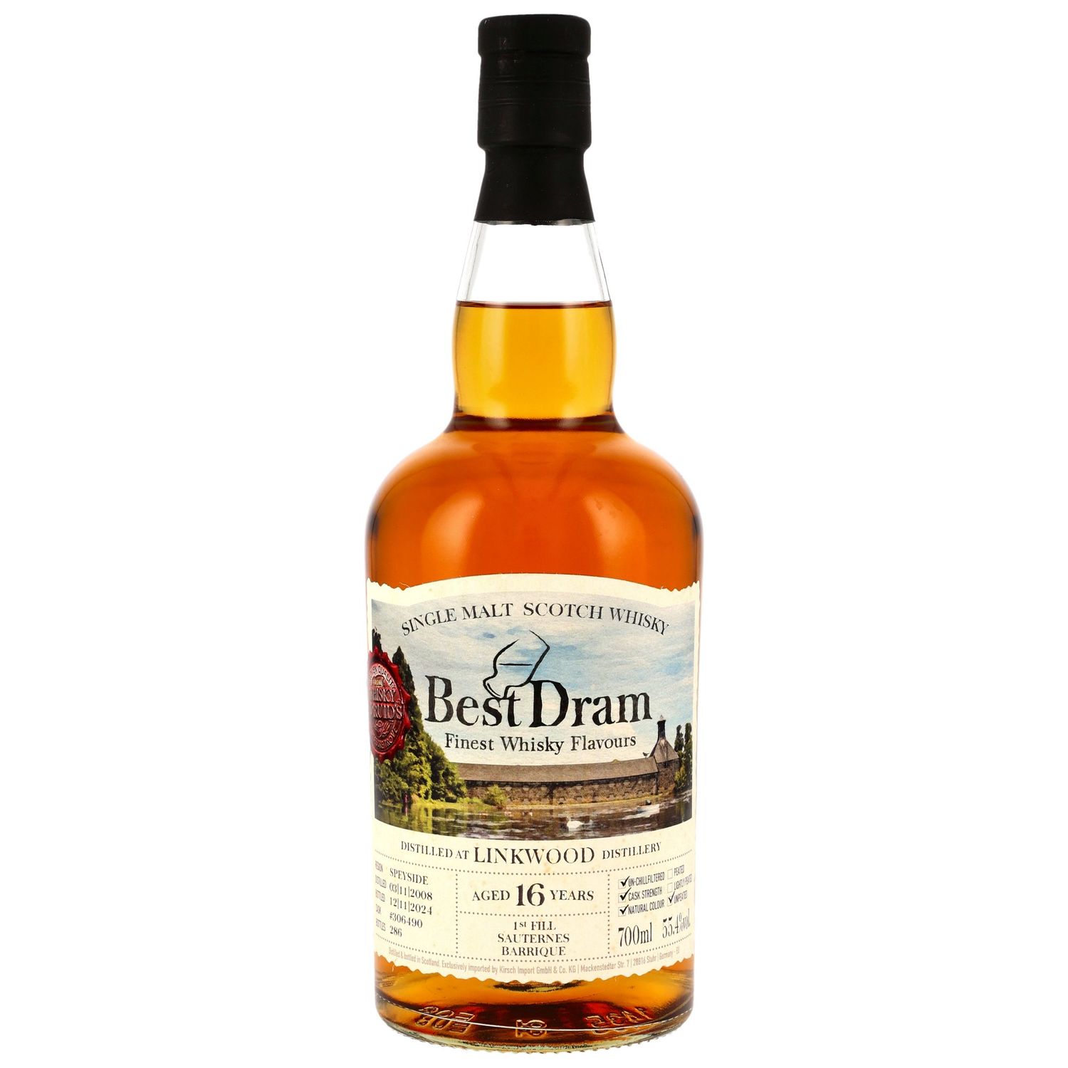 Linkwood - 16 Jahre 2008/2024 - 1. Fill Sauternes - 55,4%