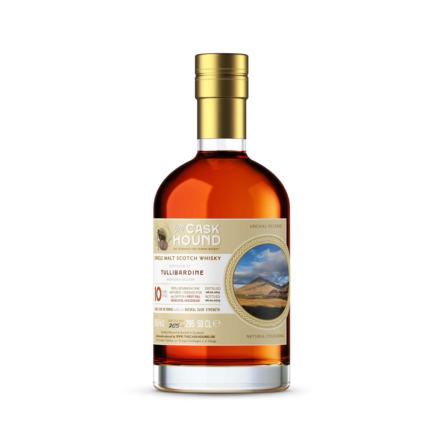 Tullibardine - 10 Jahre - Finish 1. Fill Moscatel - 56,5% -