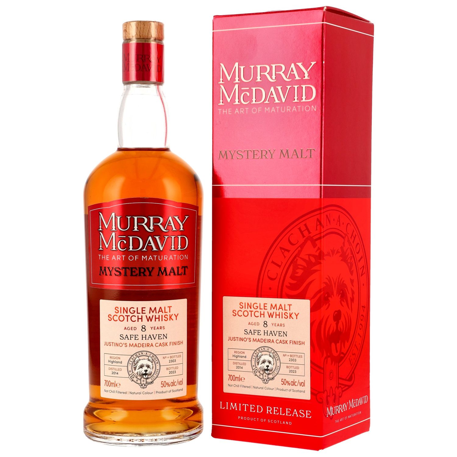 Safe Haven 2014 - 2023 8 Jahre - Justino´s Madeira Cask Finish 50%