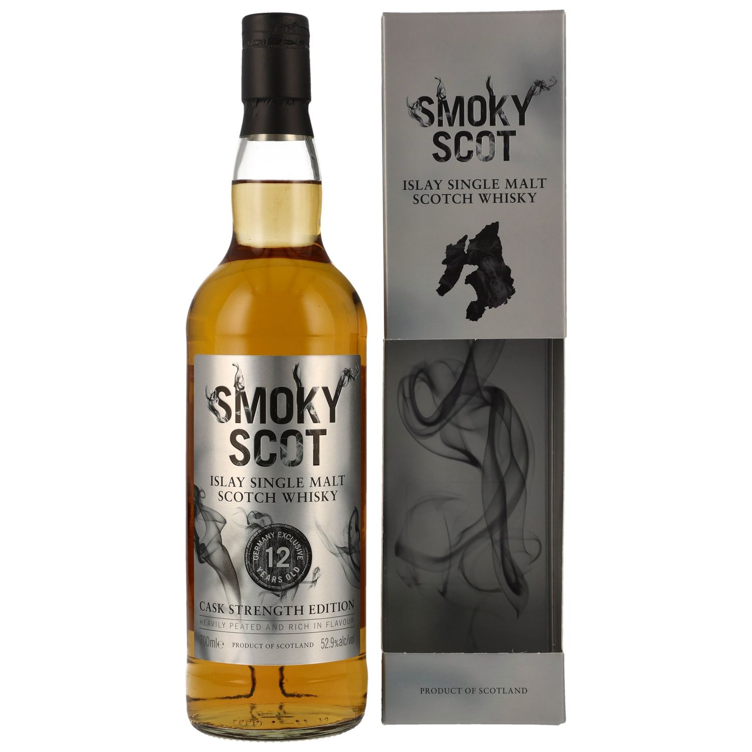Smoky Scot - (Caol Ila) - 2024 - 12 Jahre - Kirsch Exclusive - Murray McDavid - 52,9%