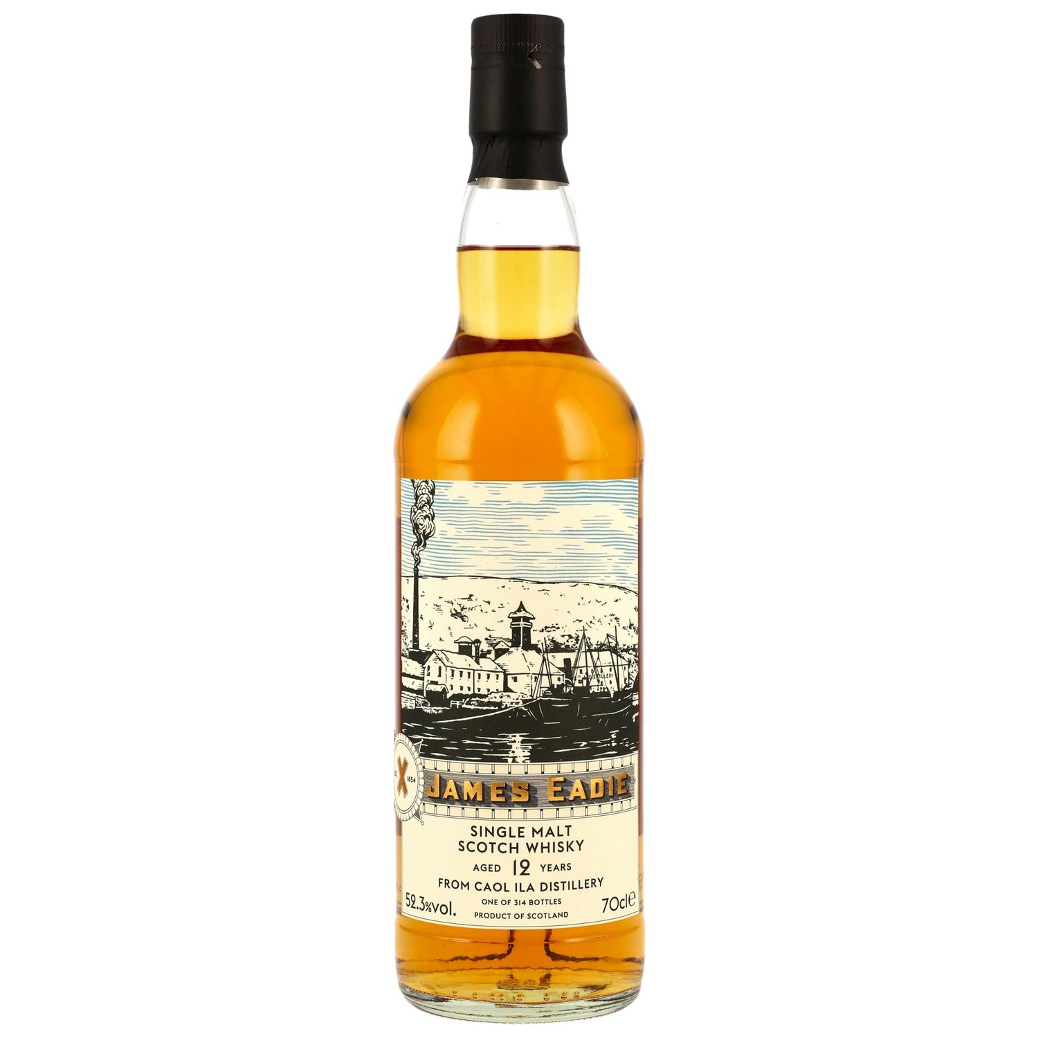 Caol Ila - 2012/2025 - 12 Jahre - Re-Charred Hogshead #313104 - James Eadie - 52,3%