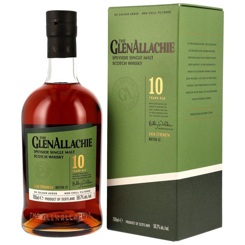 GlenAllachie - 10 Jahre - Batch 12 - Cask Strength - 59,7% GlenAllachie - 10 Jahre - Batch 12 - Cask Strength - 59,7%