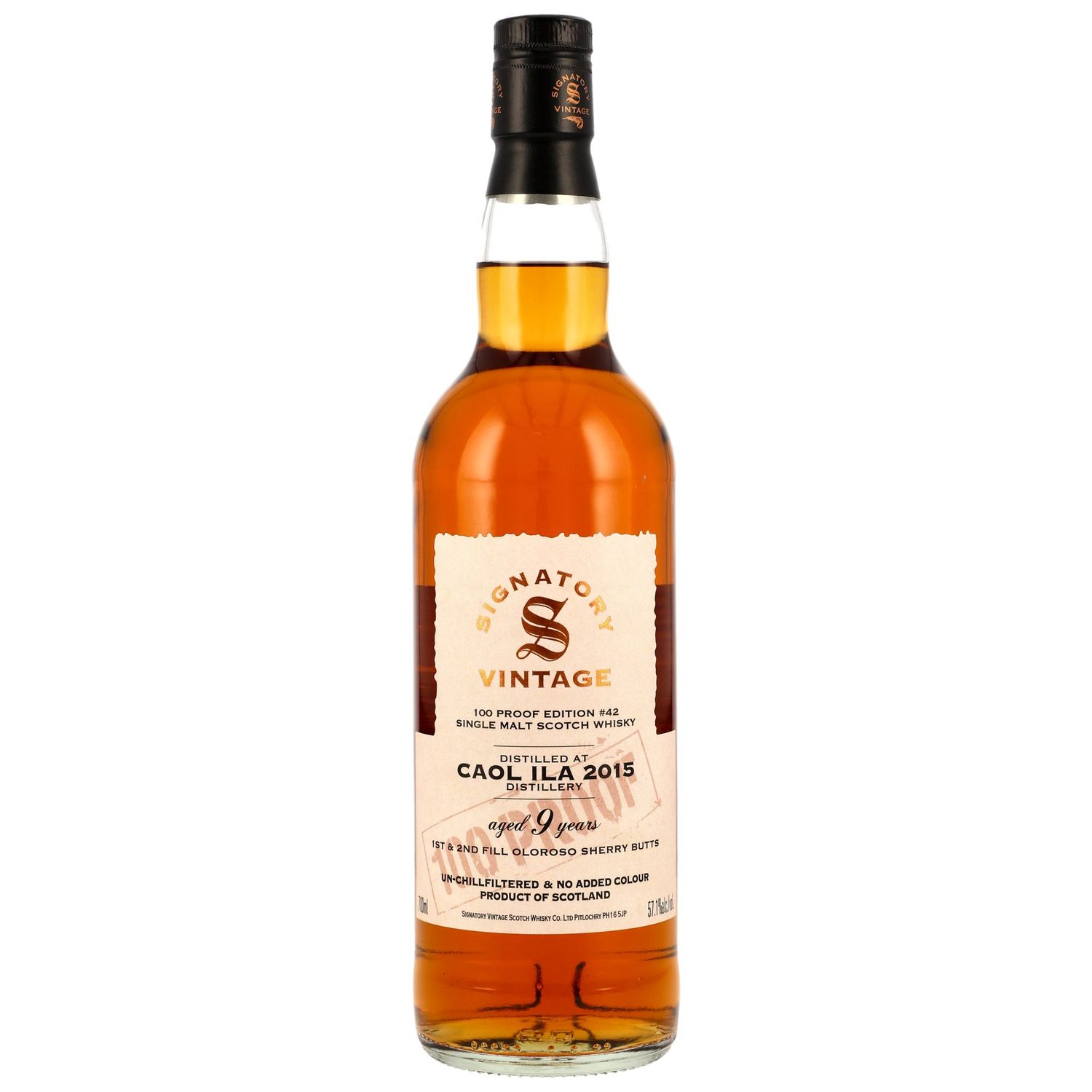 Caol Ila - 9 Jahre - 2015/2025 - 100 Proof #42 - 57,1%