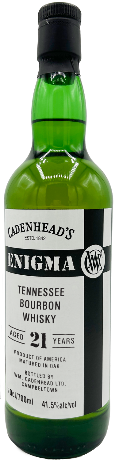 Cadenheads Enigma USA.1.A - 21 Jahre - Tennessee Bourbon Barrels