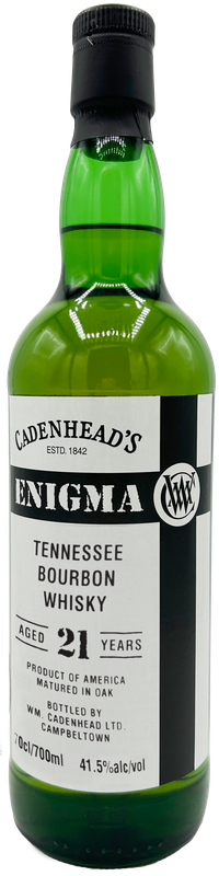 Cadenheads Enigma USA.1.A - 21 Jahre - Tennessee Bourbon Barrels Cadenheads Enigma USA.1.A - 21 Jahre - Tennessee Bourbon Barrels