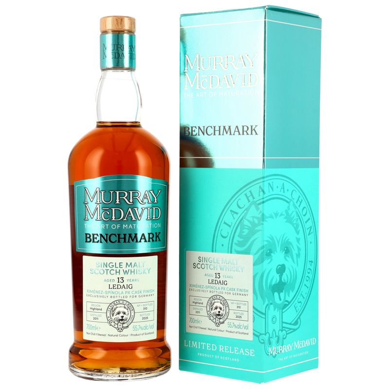 Ledaig - 2011/2025 - 13 Jahre - PX Finish #2300948 - Murray McDavid - Kirsch Exclusive - 55,7% Ledaig - 2011/2025 - 13 Jahre - PX Finish #2300948 - Murray McDavid - Kirsch Exclusive - 55,7%