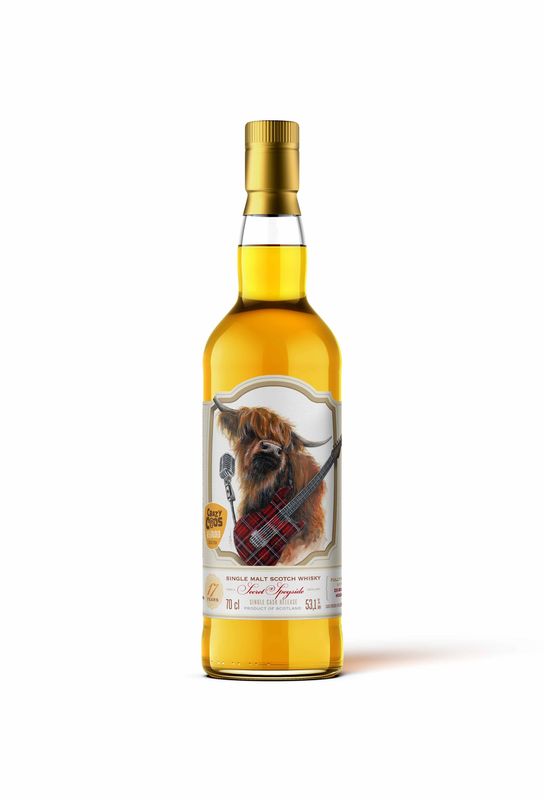Crazy Coos Reloaded #4: SECRET SPEYSIDE - 17 Jahre - 2008/2025 - Hogshead - 53,1% - Caskhound