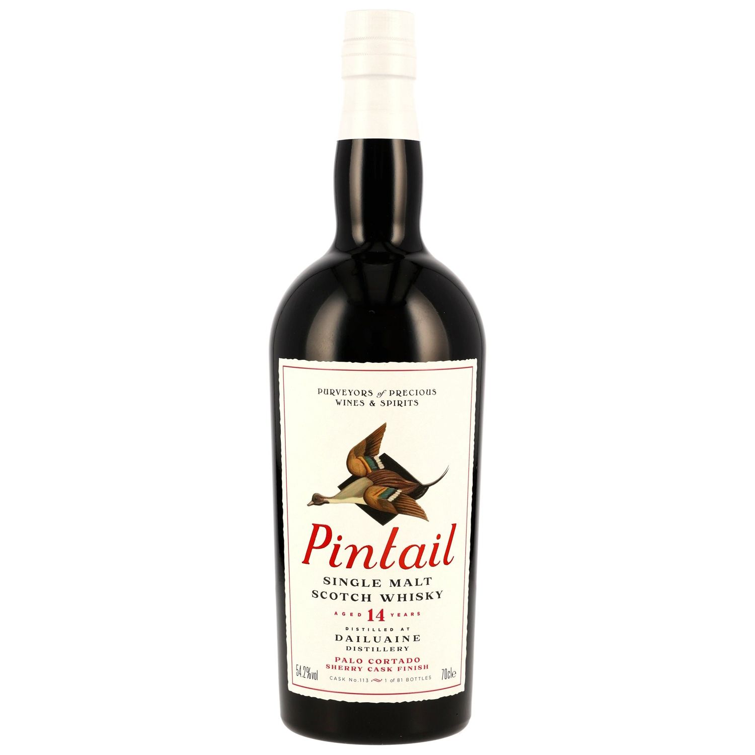 Dailuaine - 14 Jahre - Pintail - Palo Cortado Sherry Cask Finish #113 - (The Whisky Cellar) - 54,2%