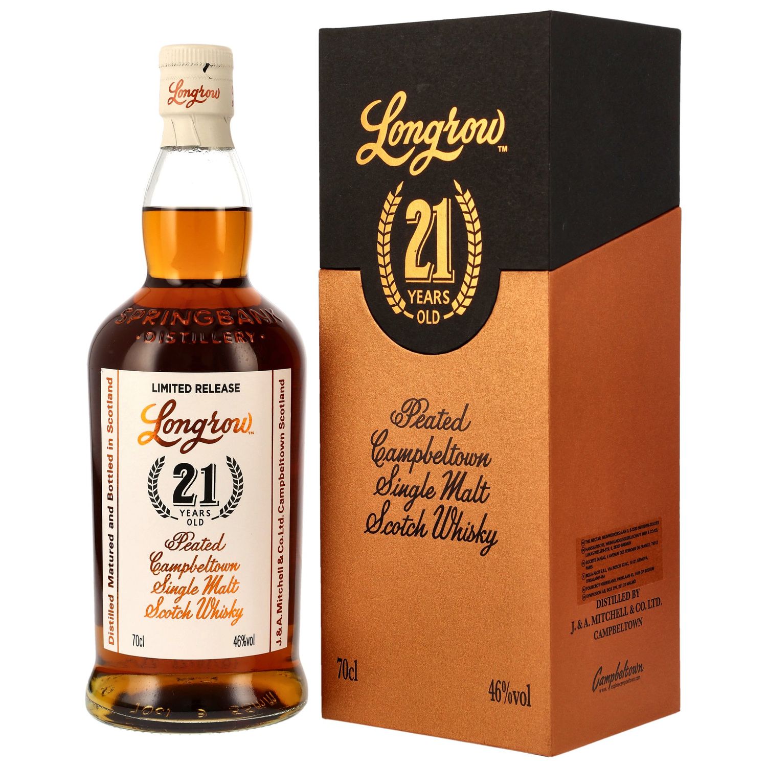 Longrow 21 Jahre -  46% - Campeltown - OA - 23/218