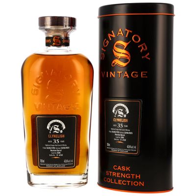 Clynelish - 1990/2025 - 35 Jahre - Bourbon Barrel #3507 - Signatory Symingtons Choice - 40,6% Clynelish - 1990/2025 - 35 Jahre - Bourbon Barrel #3507 - Signatory Symingtons Choice - 40,6%