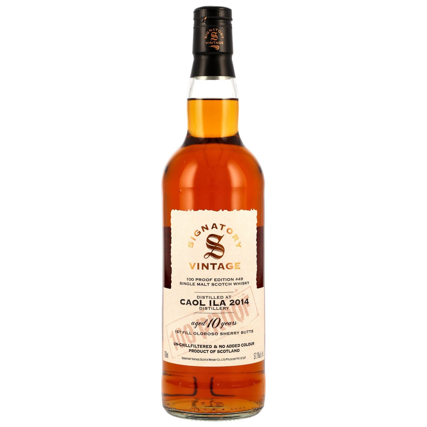Caol Ila - 10 Jahre - 2014/2025 - 100 Proof #49 - 57,1%