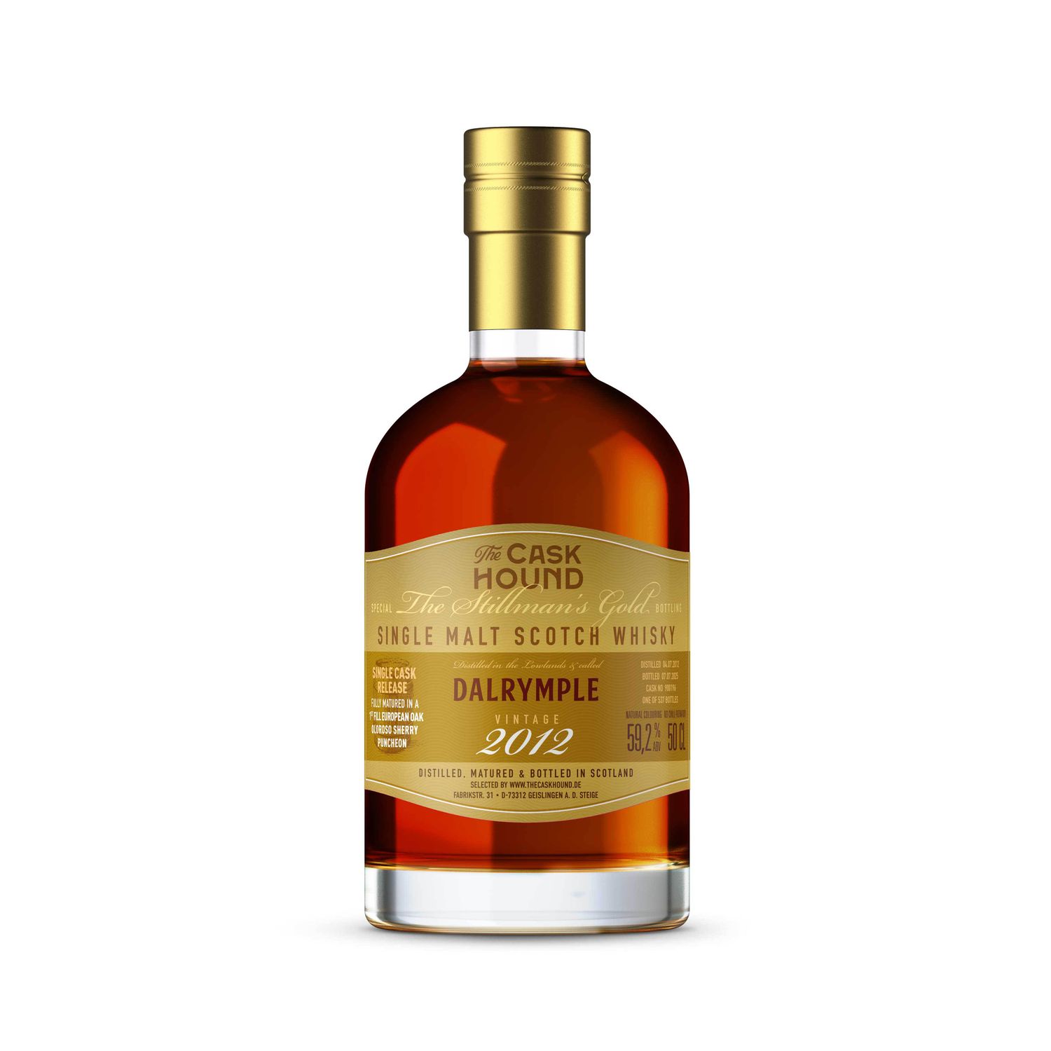 Dalrymple - 2012/2025 - 13 Jahre - 1. Fill Oloroso Puncheon # 900196 - 59,2%