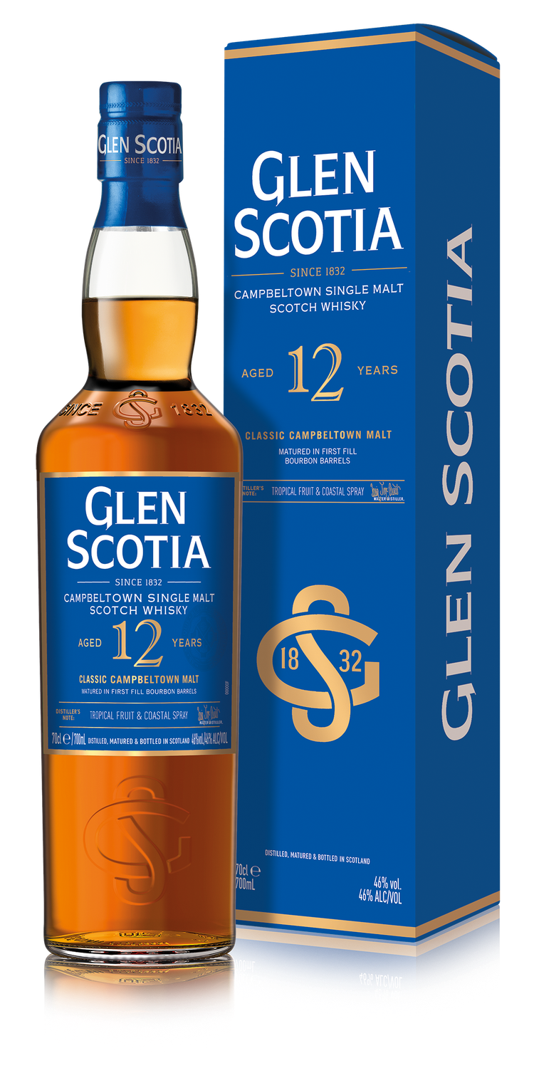 Glen Scotia 12 Jahre - Unpeated - Campbeltown - 46% Glen Scotia 12 Jahre - Unpeated - Campbeltown - 46%