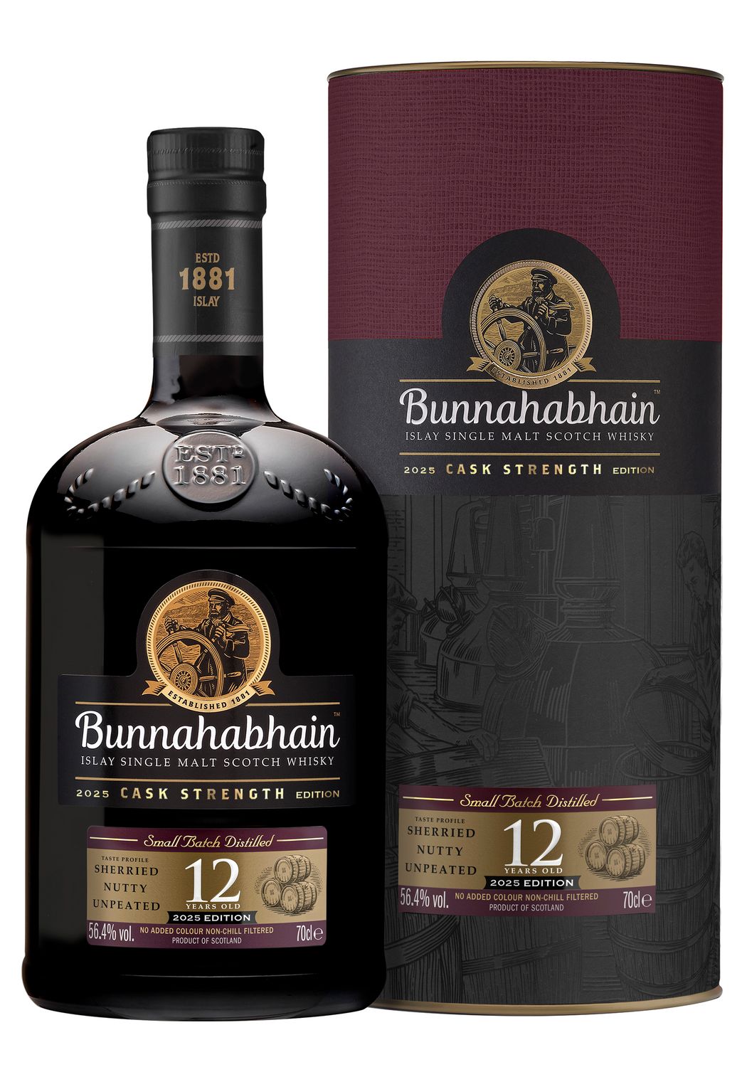 Bunnahabhain - 12 Jahre - 2025 Edition - 56,4% - OA