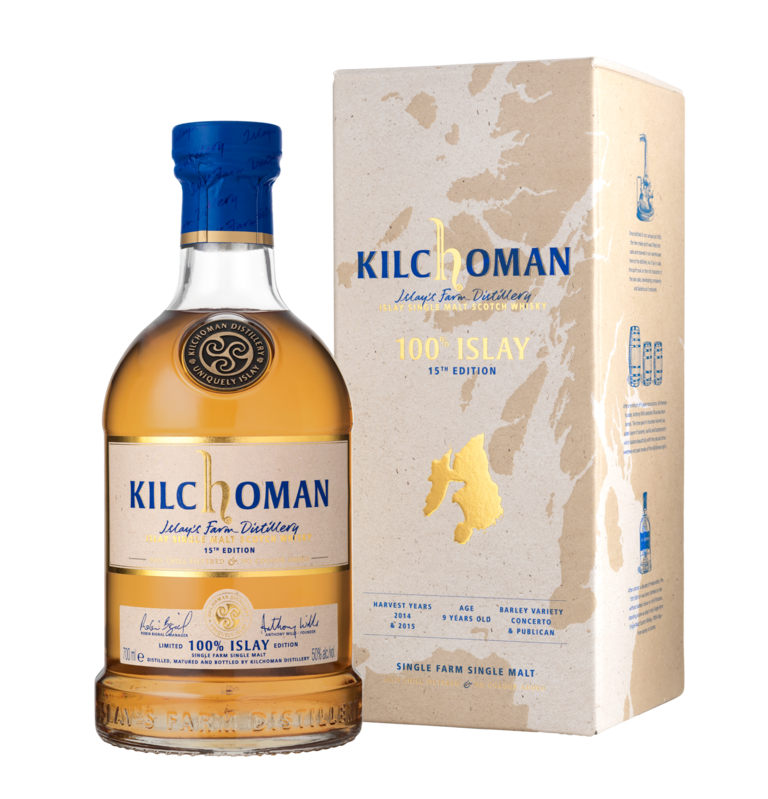 Kilchoman - 100% Islay - 15. Edition 2025 - 50% - 9 Jahre - Bourbon Barrels