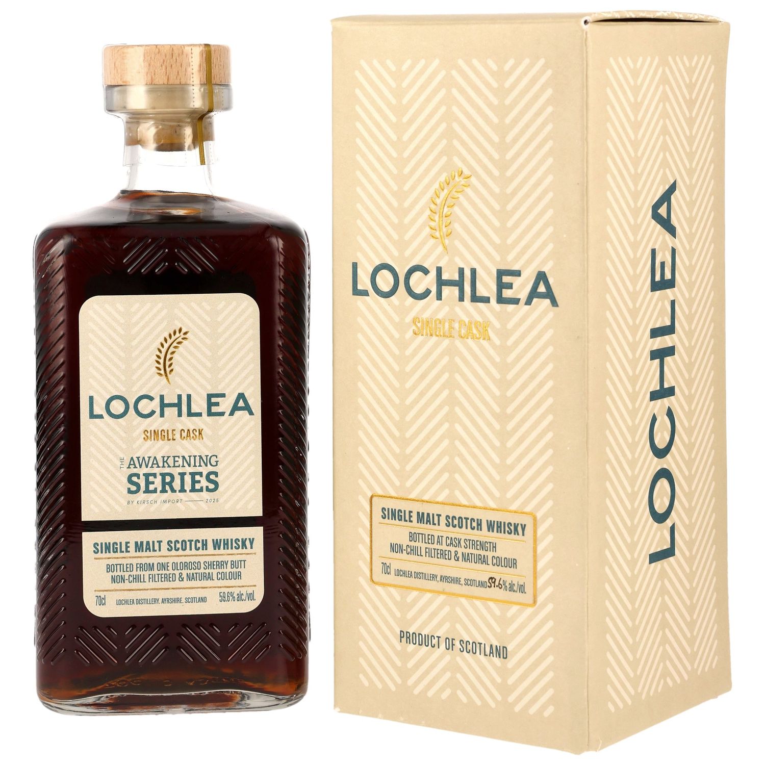 Lochlea Distillery - 2020/2025 - 5 Jahre - Single Oloroso Sherry Cask #244 - The Awakening Series - 59,6% Lochlea Distillery - 2020/2025 - 5 Jahre - Single Oloroso Sherry Cask #244 - The Awakening Series - 59,6%