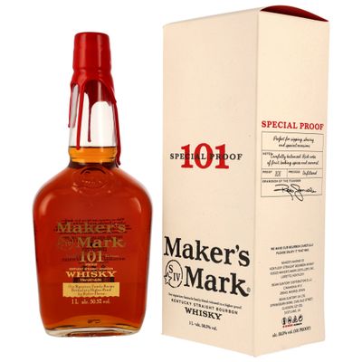 Maker's Mark 101 LITER - 50,5% - neue Ausstattung Maker's Mark 101 LITER - 50,5% - neue Ausstattung
