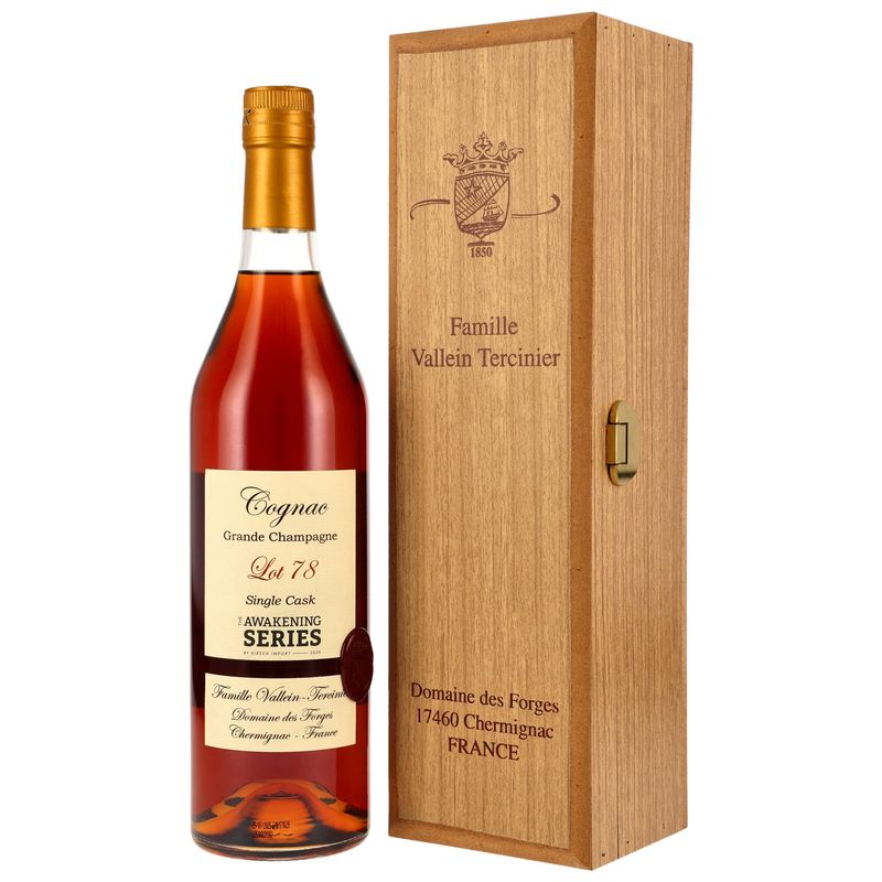 Vallein Tercinier Lot 78 - Cognac Grande Champagne - The Awakening Series 2025 - 48,4% Vallein Tercinier Lot 78 - Cognac Grande Champagne - The Awakening Series 2025 - 48,4%