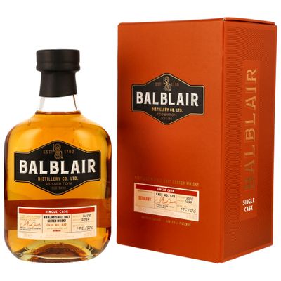 Balblair - 2008/2024 - 15 Jahre - Single Cask #422 Exclusive to Germany - 54,0% Balblair - 2008/2024 - 15 Jahre - Single Cask #422 Exclusive to Germany - 54,0%