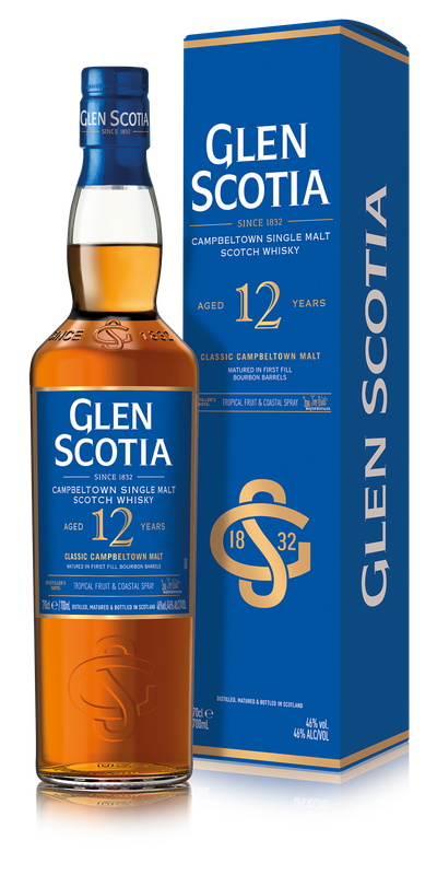 Glen Scotia 12 Jahre - Unpeated - Campbeltown - 46%