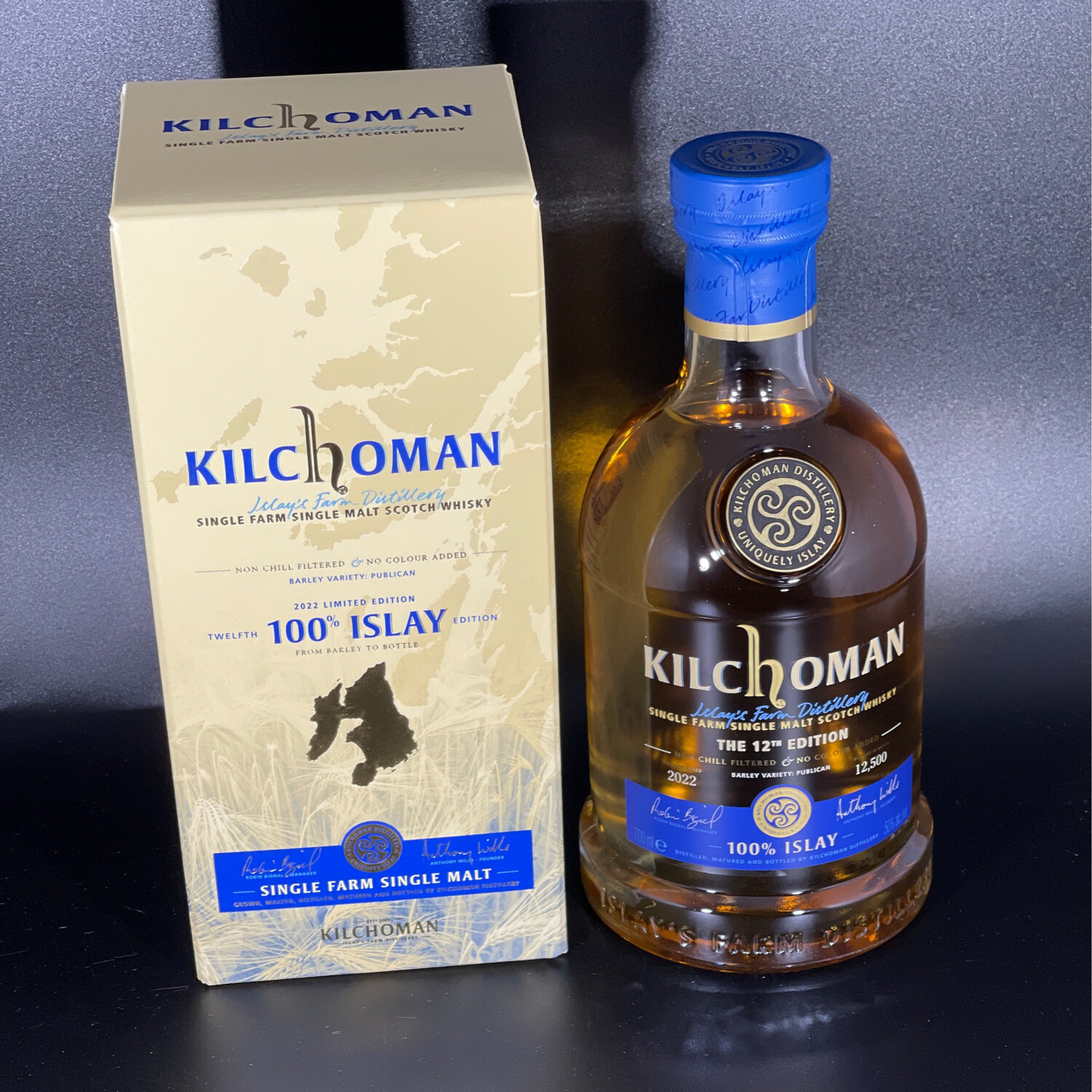 Kilchoman - 100% Islay - 12. Edition 2022 - 50% - VERPACKUNG DEFEKT