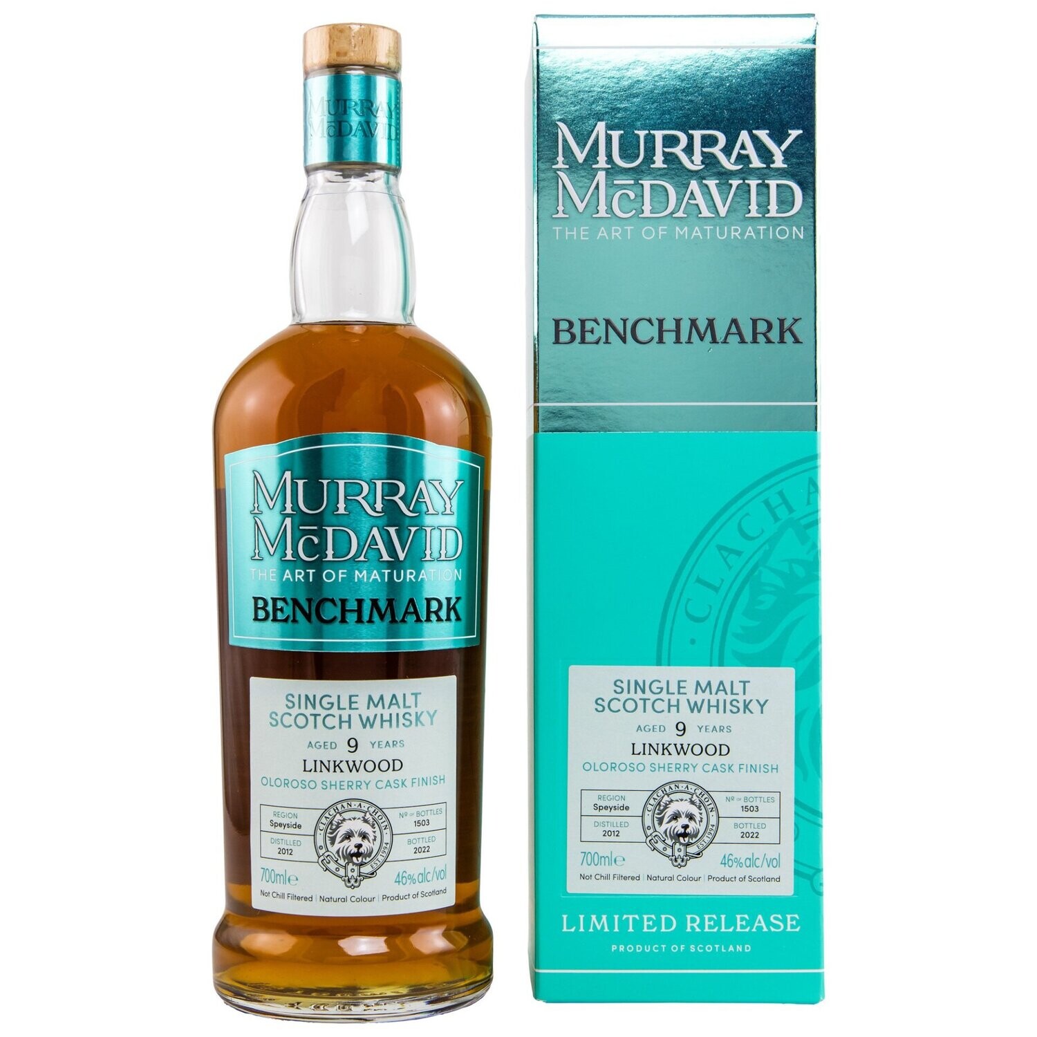 Linkwood 2012/2022 - 9 Jahre - Oloroso Cask - Murray McDavid - 46% Linkwood 2012/2022 - 9 Jahre - Oloroso Cask - Murray McDavid - 46%