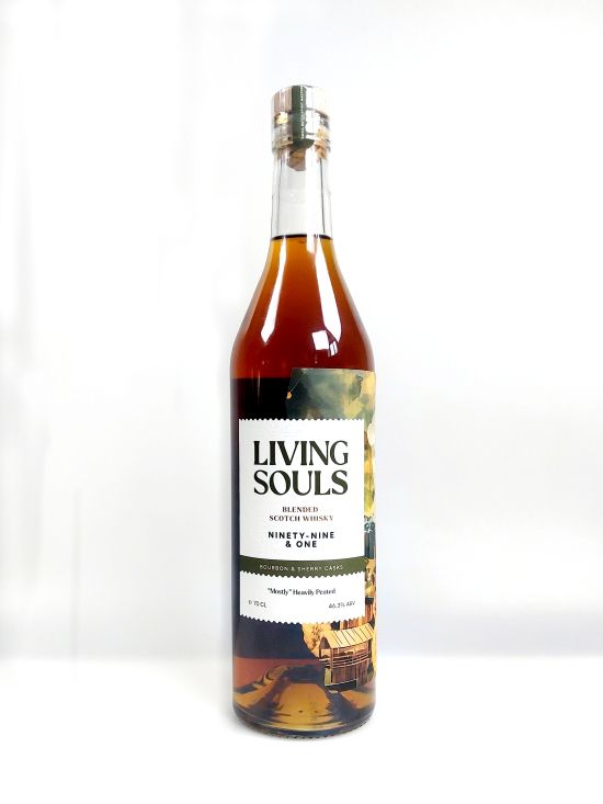 Living Souls "99+1" Blended Scotch (99% Ledaig + 1% Grain) - 46,3%