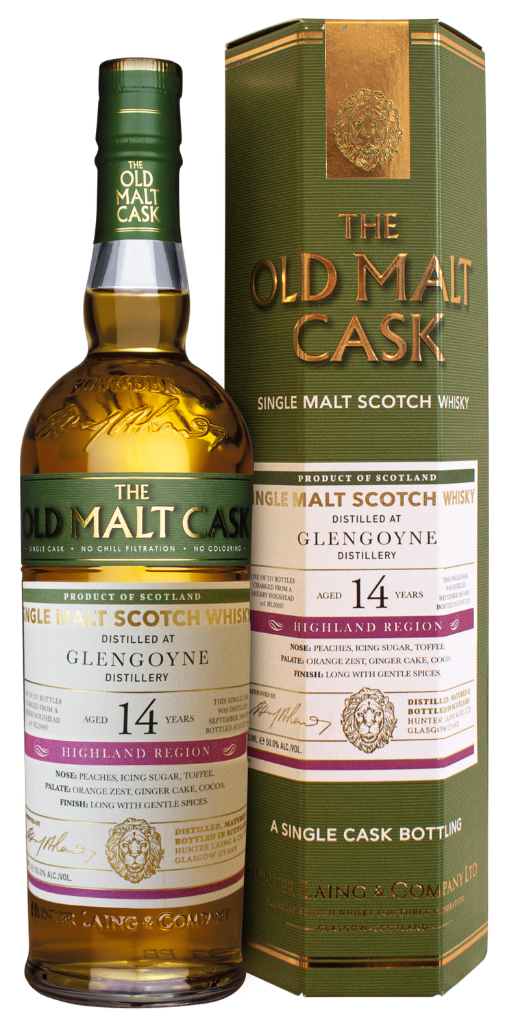 Glengoyne - 14 Jahre 2008/2023 - Sherry Hogshead HL20097 - 50% - OMC3236