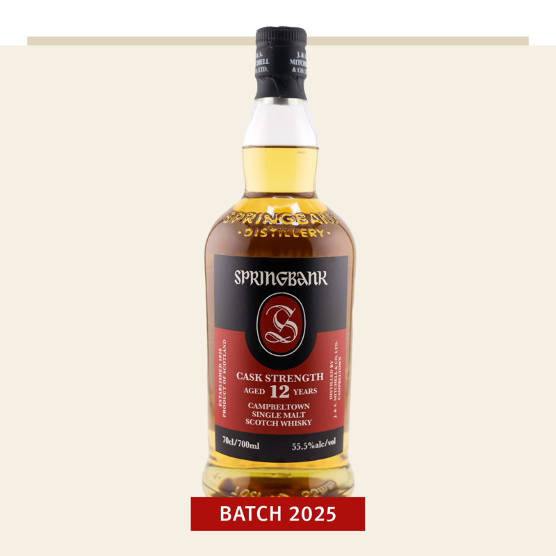 Bundle 2 Flaschen Gesamt Springbank 12 Jahre - 55,5% - 2025 - 25/175 & Glen Scotia Bundle 2 Flaschen Gesamt Springbank 12 Jahre - 55,5% - 2025 - 25/175 & Glen Scotia