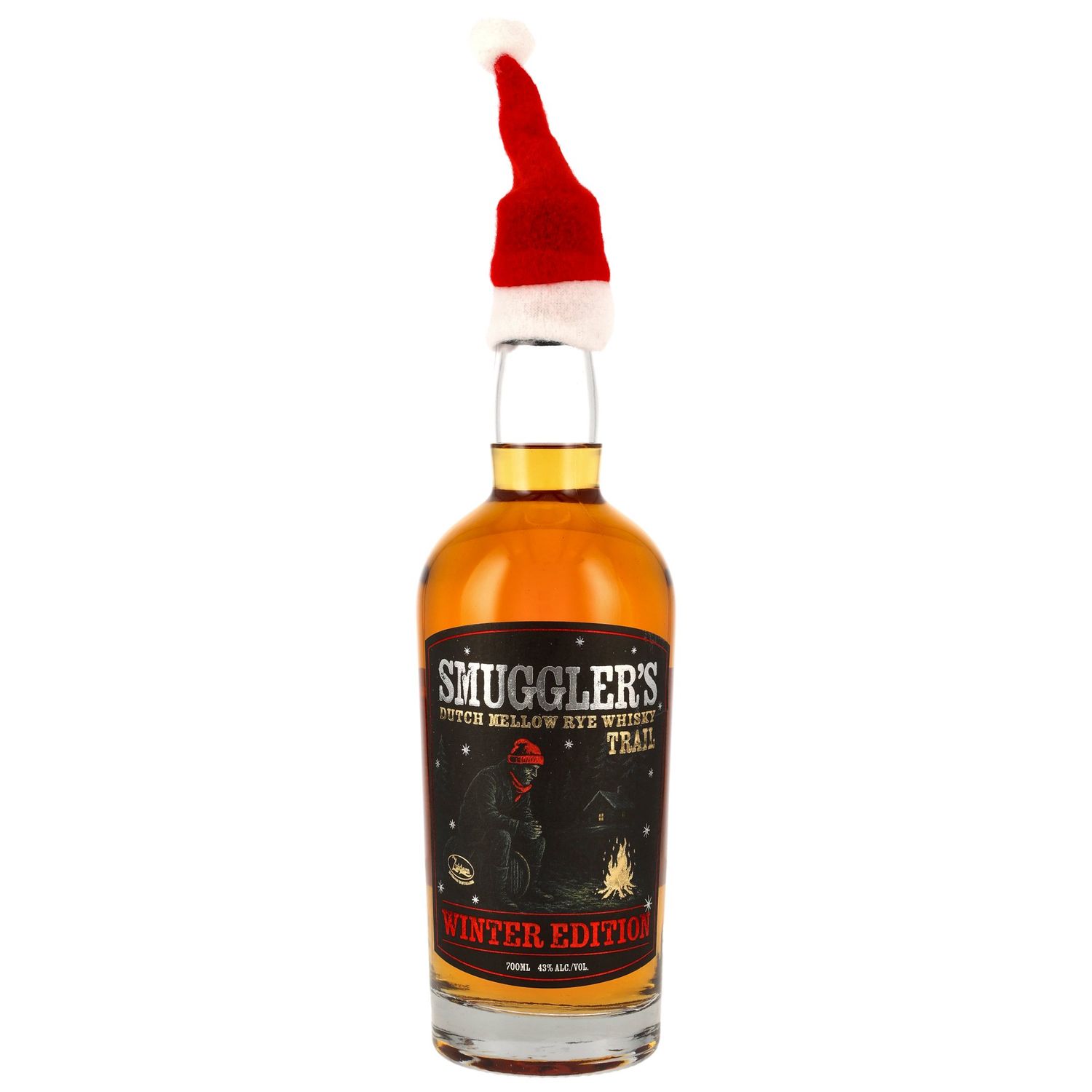 Zuidam Smugglers Dutch Mellow Rye Whisky Trail - Winter Edition - Dutch Single Blended Whisky - 43% Zuidam Smugglers Dutch Mellow Rye Whisky Trail - Winter Edition - Dutch Single Blended Whisky - 43%