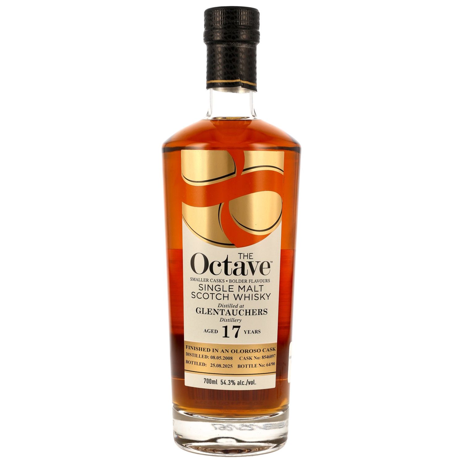 Glentauchers 2008/2025 - 17 y.o. - #8546097 - The Octave (Duncan Taylor) - 54,3%