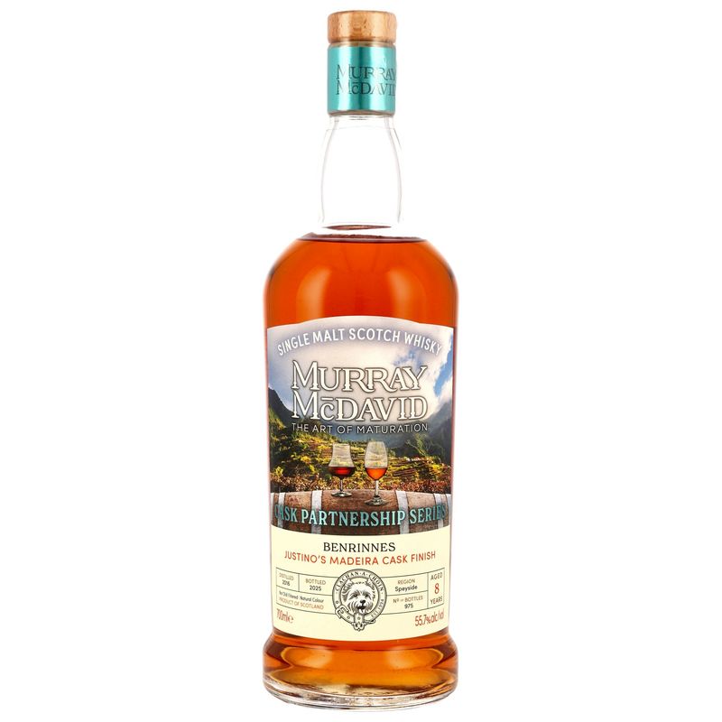 Benrinnes 2016/2025 - 8 Jahre - Madeira - Cask Partnership - Murray McDavid - 55,7%