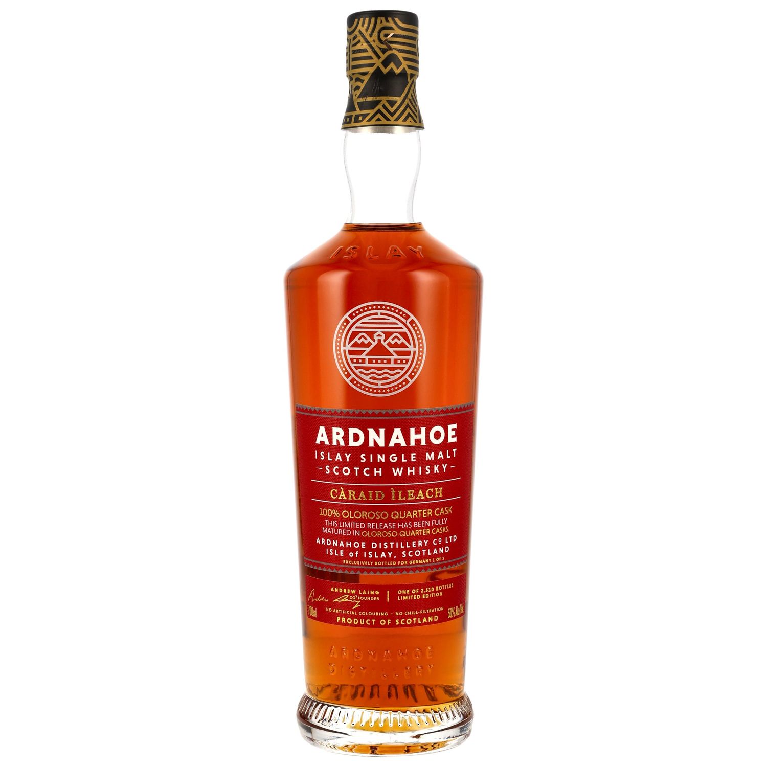 Ardnahoe Oloroso Quarter Cask Limited Edition 2025 - 50% Ardnahoe Oloroso Quarter Cask Limited Edition 2025 - 50%