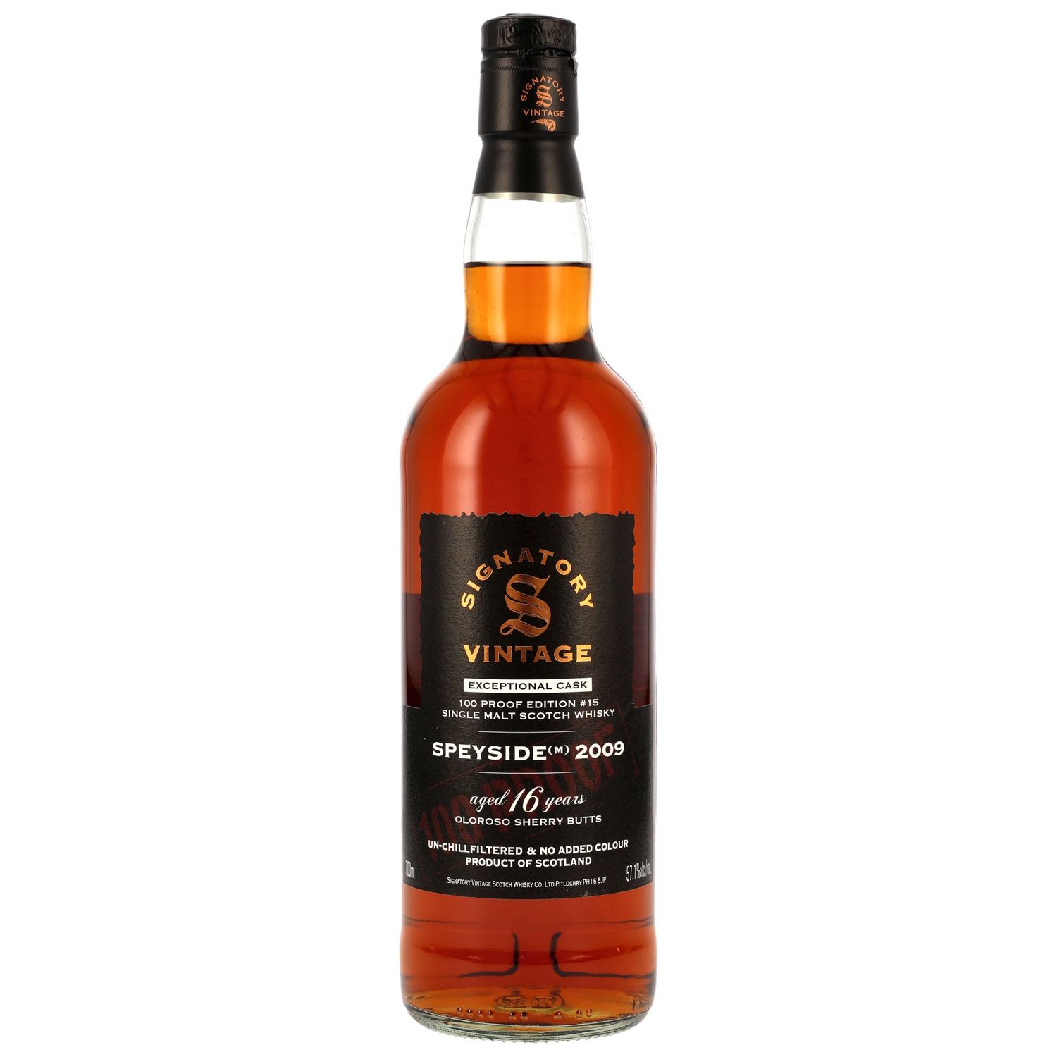 Speyside (M) - 2009/2025 - 16 Jahre - Oloroso Butt - 57,1% - Exceptional Cask # 15