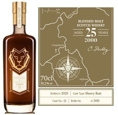 Speyside M - Blended Malt - 25 Jahre -2000/2025 - Sherry Butt #12 - 51,2%