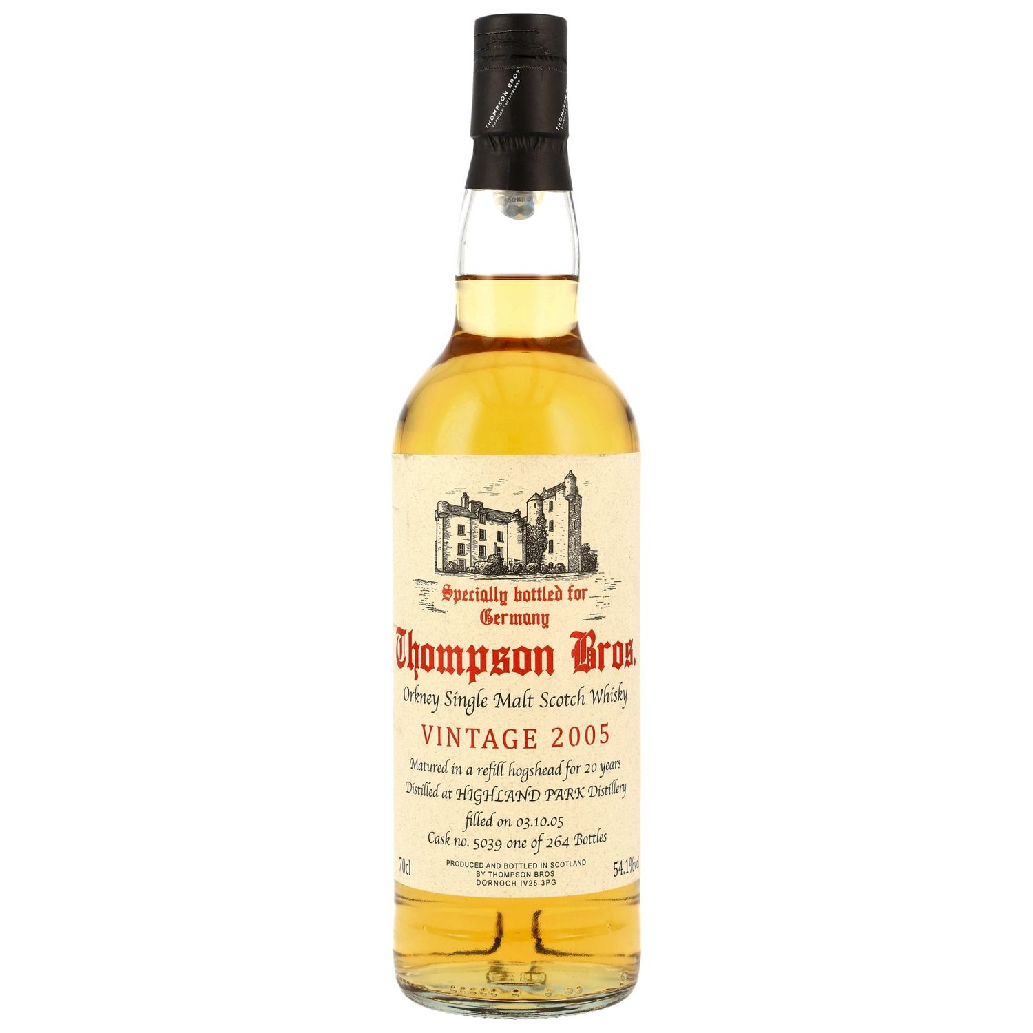 Highland Park 2005/2025 - 20 Jahre - Refill Hogshead #5039 - Thompson Bros. - Kirsch exclusive - 54,1%