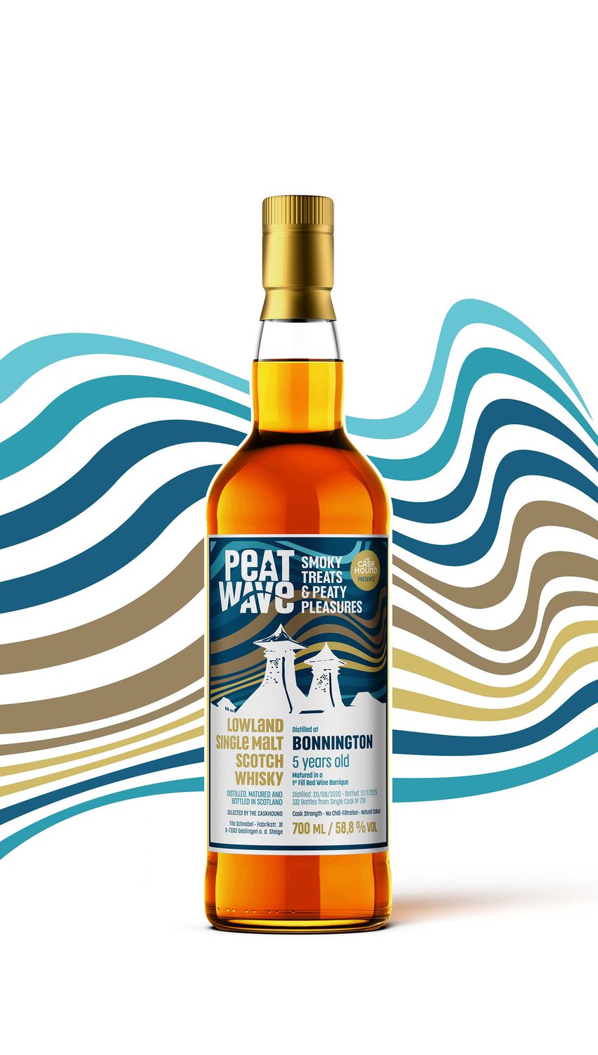 Bonnington - 2020/2025 - 5 Jahre - Peatwave - Red Wine - 58,8%