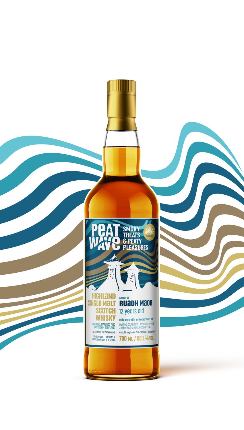 Peatwave Ruadh Maor - 12 Jahre - 2013/2025 - Sherry Butt # 3045