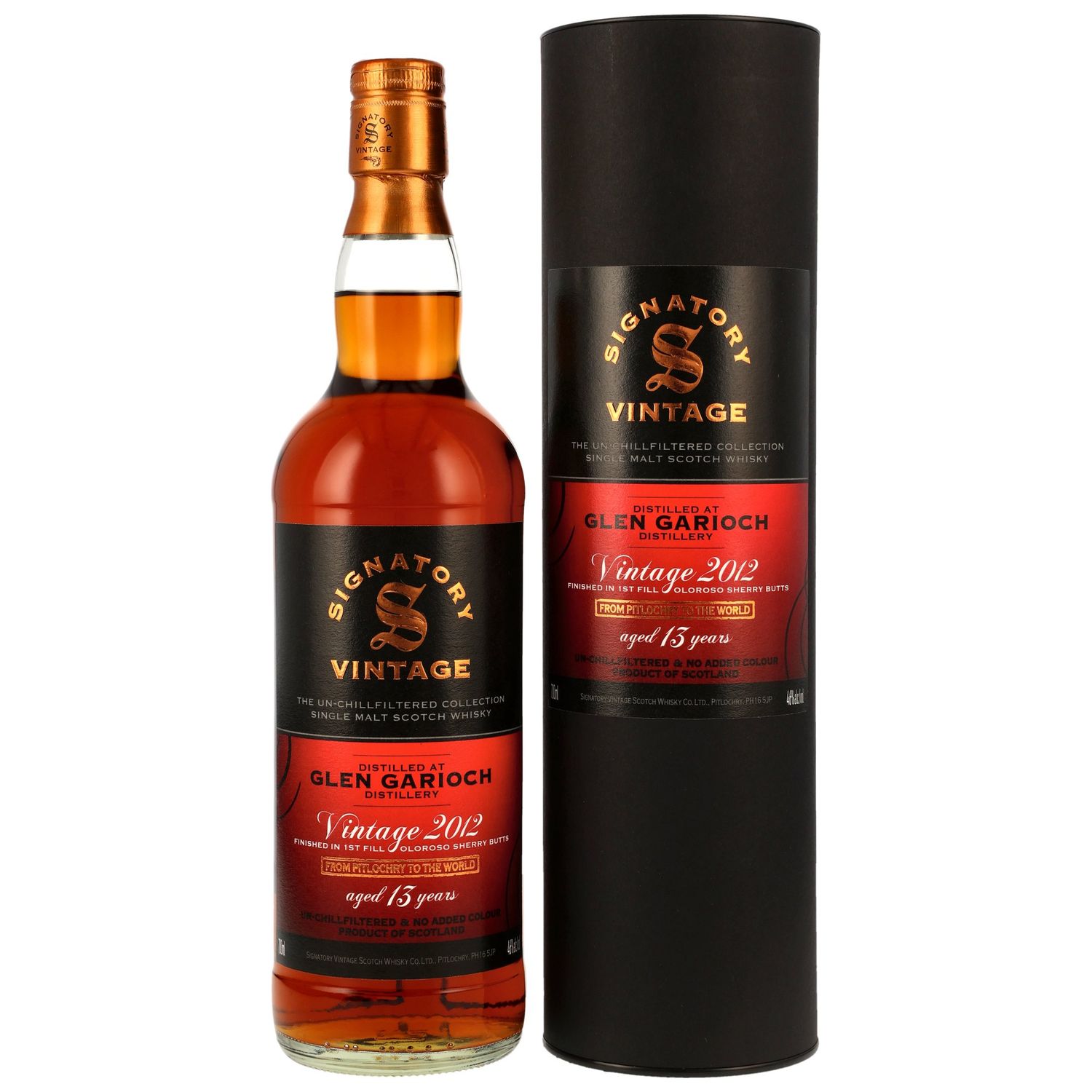 Glen Garioch - 2012/2026 - 13 Jahre - Bourbon & Oloroso Finish - 46%