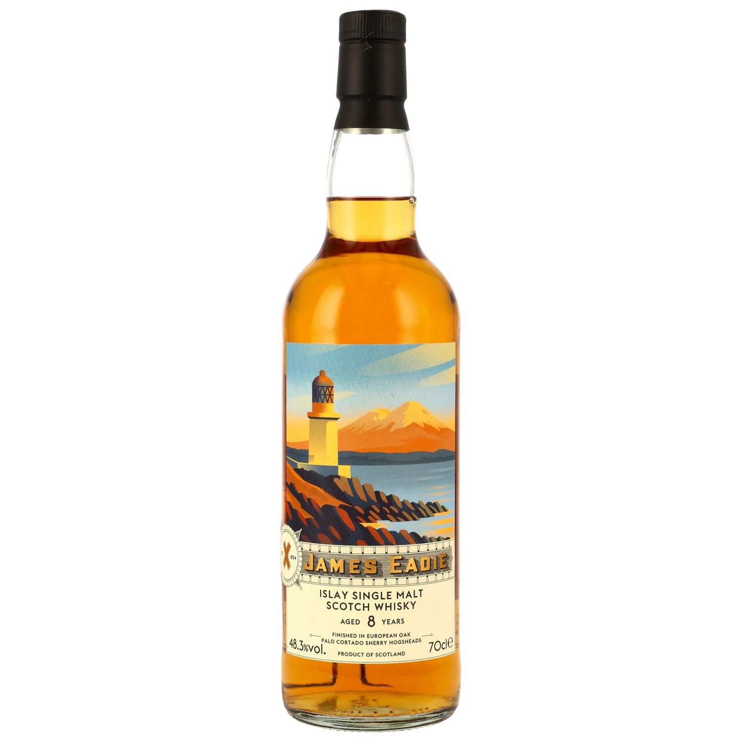 Islay Single Malt (CI) 8 y.o. - Palo Cortado Sherry Hogsheads Finish - James Eadie - 48,3%